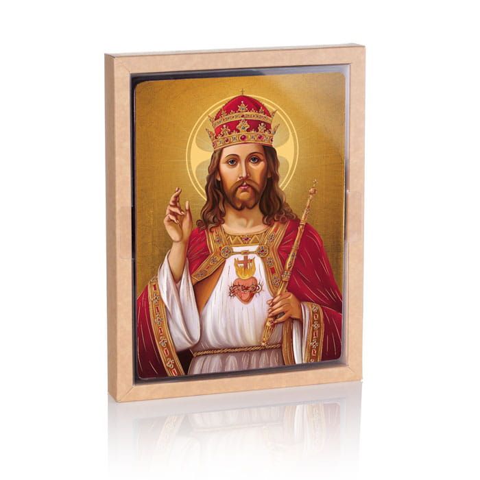 Ikona religijna Chrystus Król - zdjęcie 2 - Ikona religijna Chrystus Król