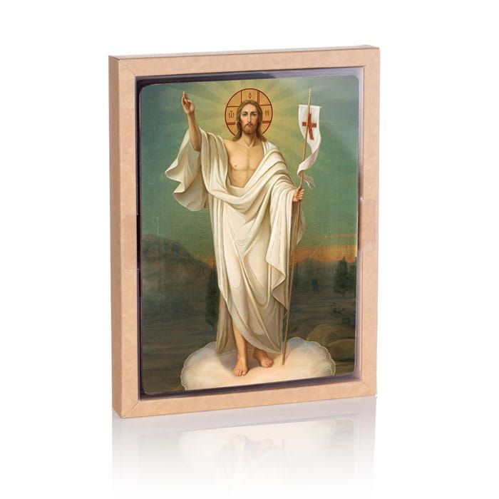 Ikona religijna Chrystus Zmartwychwstały (2) - zdjęcie 2 - Ikona religijna Chrystus Zmartwychwstały (2)