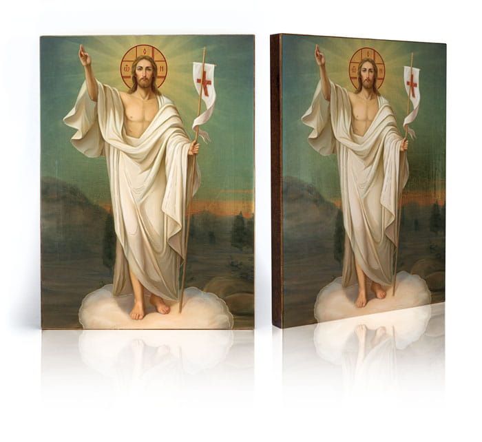 Ikona religijna Chrystus Zmartwychwstały (2)