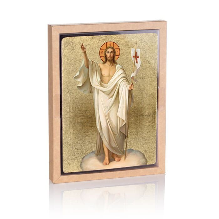 Ikona religijna Chrystus Zmartwychwstały (3) - zdjęcie 2 - Ikona religijna Chrystus Zmartwychwstały (3)