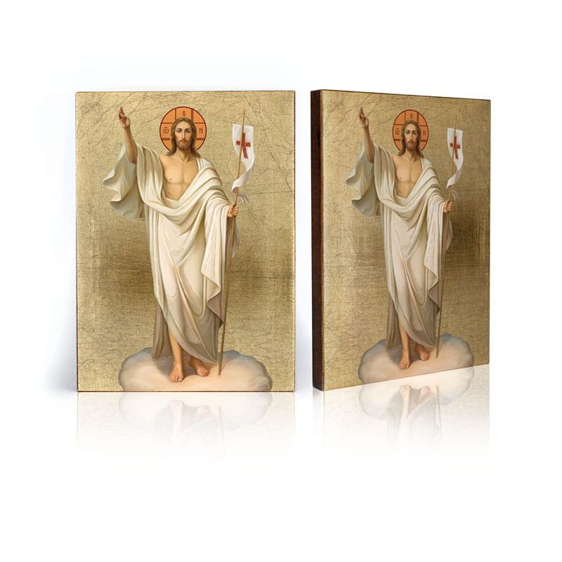 Ikona religijna Chrystus Zmartwychwstały (3) - Ikona religijna Chrystus Zmartwychwstały (3)
