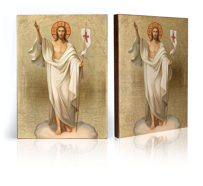 Ikona religijna Chrystus Zmartwychwstały (3)