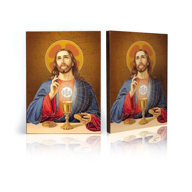 Ikona religijna Jezus Chrystus - Eucharystia - Ikona religijna Jezus Chrystus - Eucharystia