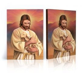 Ikona religijna Jezus Chrystus Dobry Pasterz (3) - Jezus Chrystus