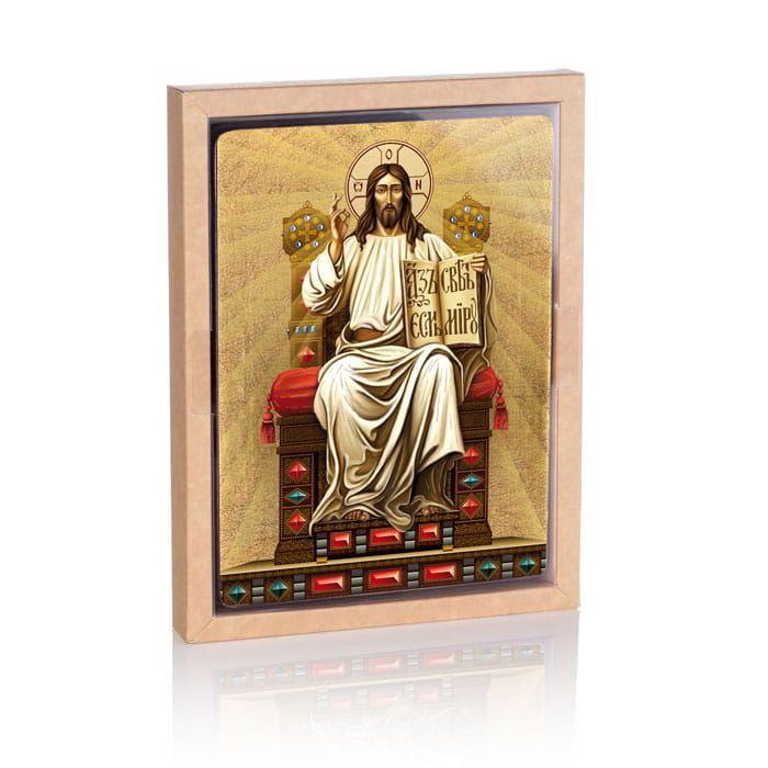 Ikona religijna Jezus Chrystus Pantokrator (8) - zdjęcie 2 - Ikona religijna Jezus Chrystus Pantokrator (8)