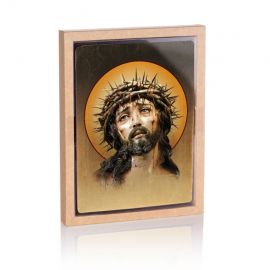 Ikona religijna Jezus Chrystus Umęczony - zdjęcie 2 - Ikona religijna Jezus Chrystus Umęczony