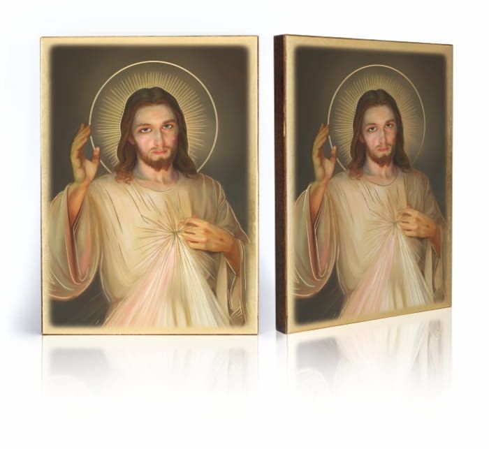 Ikona religijna Jezus Miłosierny - Jezu Ufam Tobie (3)