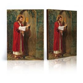 Ikona religijna Jezus pukający do drzwi - Jezus Chrystus