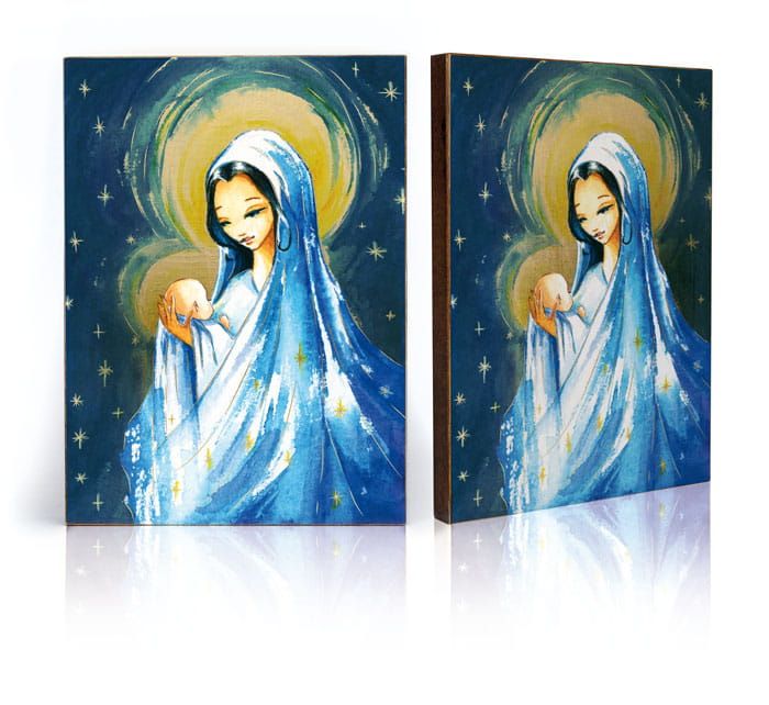 Matka Boża z Dzieciątkiem ikona - pamiątka Chrztu Świętego