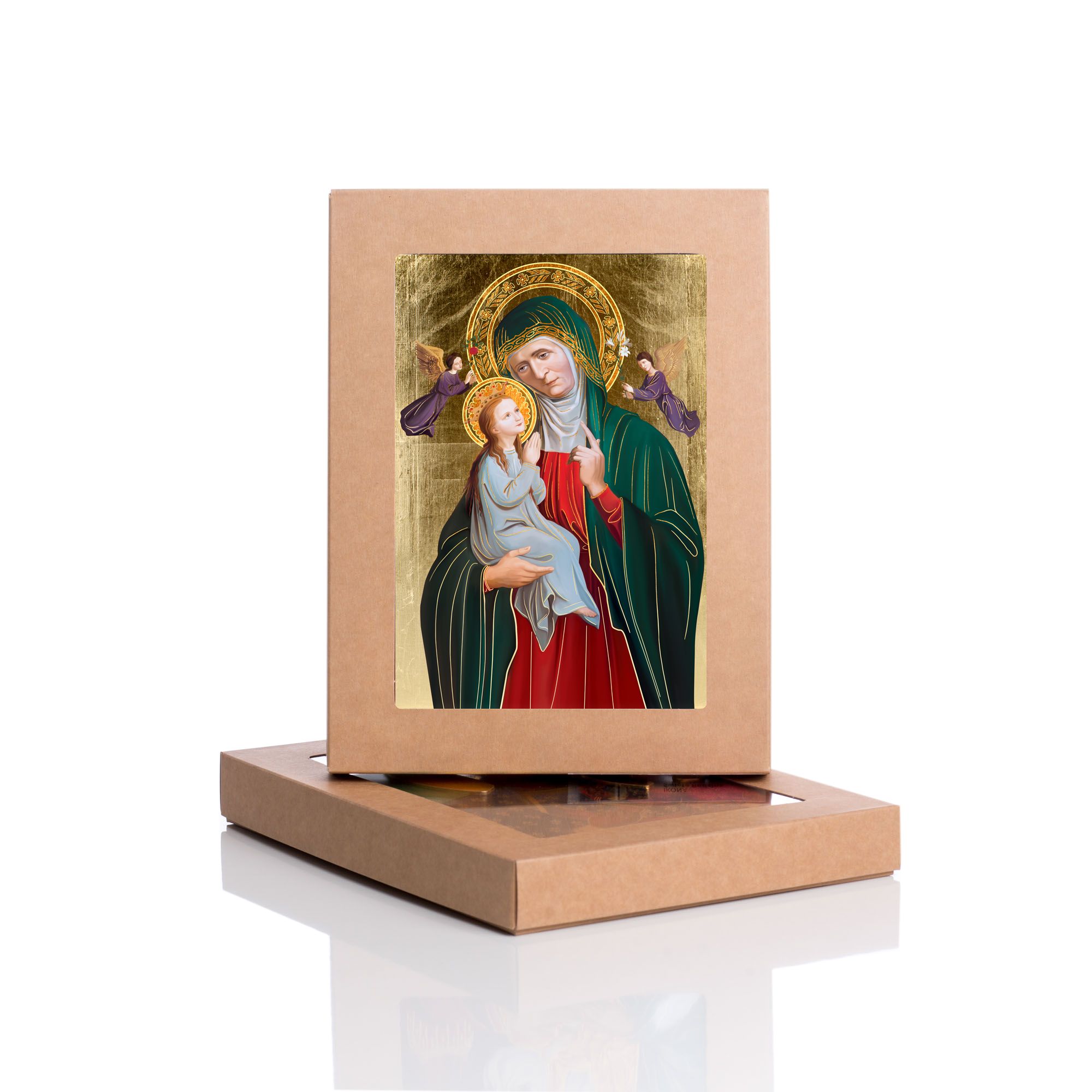 Ikona Święta Anna z Matką Bożą (2) - zdjęcie 2 - Ikona Święta Anna z Matką Bożą (2)