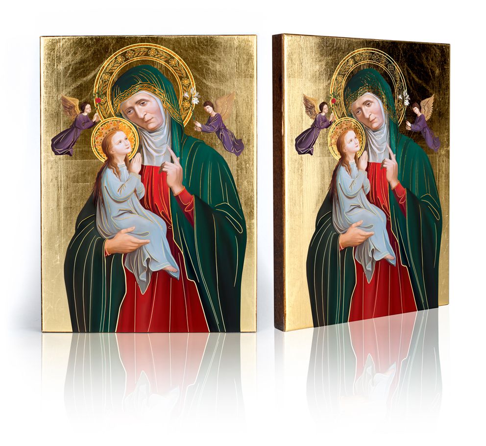 Ikona Święta Anna z Matką Bożą (2)