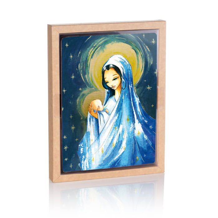 Matka Boża z Dzieciątkiem ikona - pamiątka Chrztu Świętego - zdjęcie 2 - Matka Boża z Dzieciątkiem ikona - pamiątka Chrztu Świętego