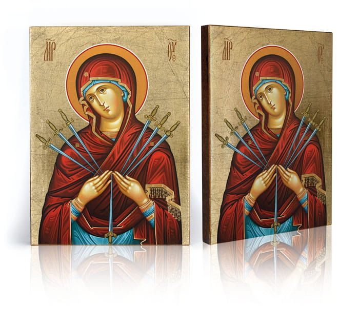 Ikona religijna Siedem Boleści Matki Bożej