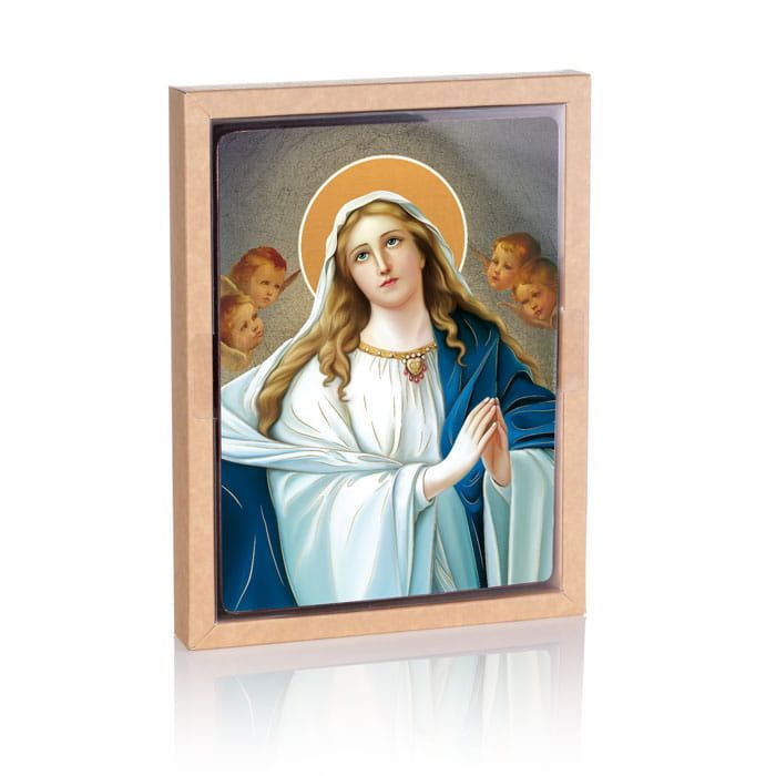 Ikona religijna Matka Boża, Anioły - zdjęcie 2 - Ikona religijna Matka Boża, Anioły