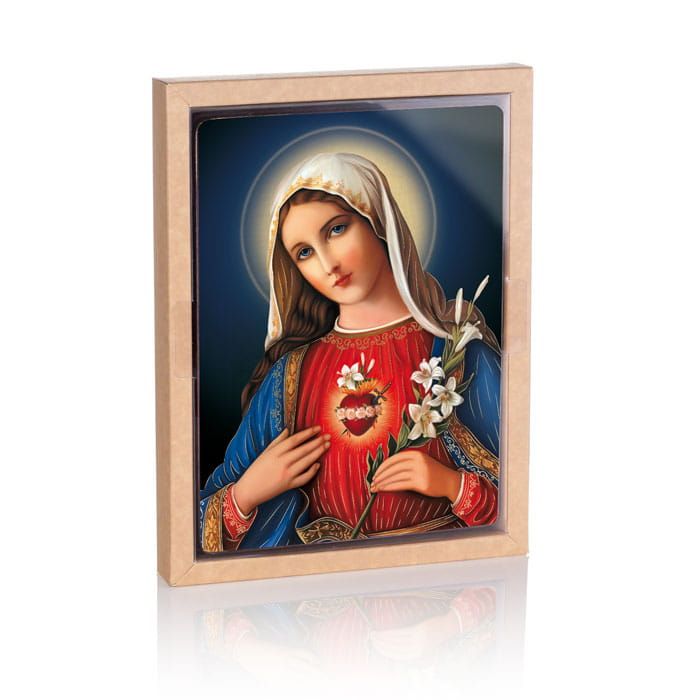 Ikona religijna Serce Maryi (2) - zdjęcie 2 - Ikona religijna Serce Maryi (2)