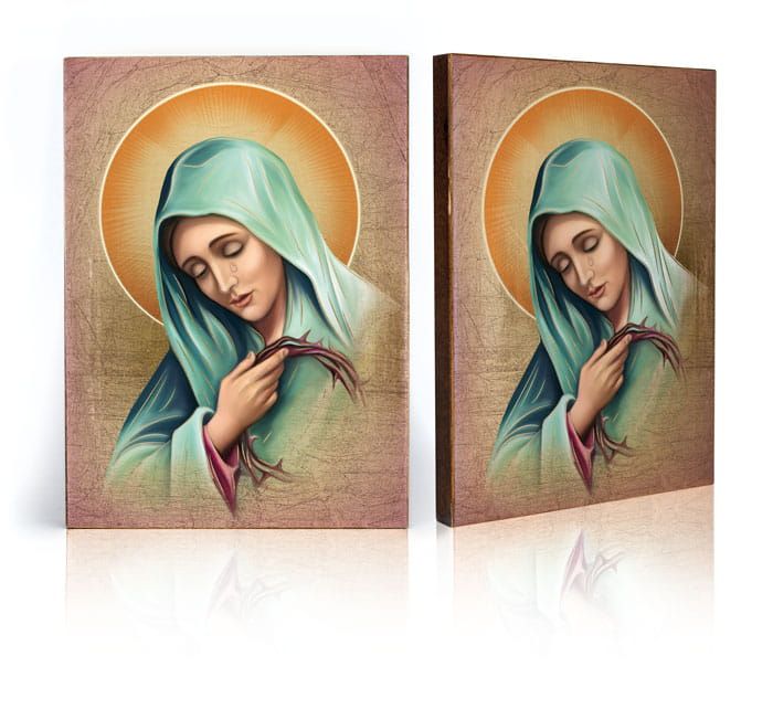 Ikona religijna Matka Boża Bolesna (2)