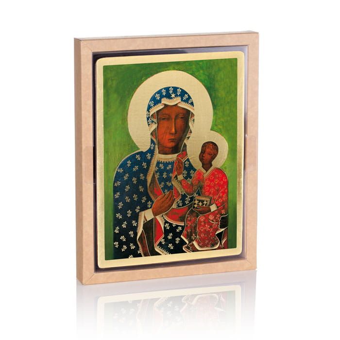 Ikona religijna Matka Boża Częstochowska Wędrująca (4) - zdjęcie 2 - Ikona religijna Matka Boża Częstochowska Wędrująca (4)