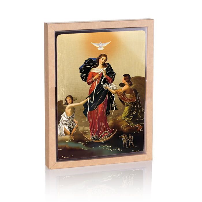 Ikona religijna Matka Boża Rozwiązująca Węzły (2) - zdjęcie 2 - Ikona religijna Matka Boża Rozwiązująca Węzły (2)