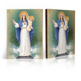 Ikona religijna Matka Boża Różańcowa (1)