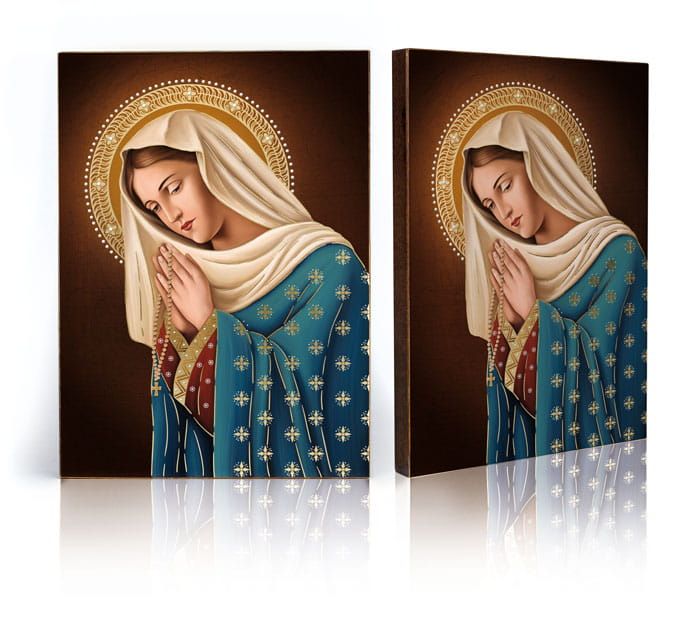 Ikona religijna Matka Boża Różańcowa (2)
