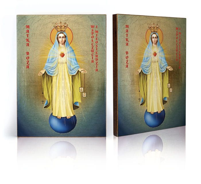 Ikona religijna Matka Boża Współczucia i Miłosierdzia (1)