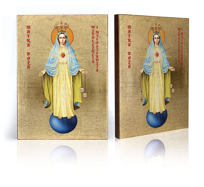 Ikona religijna Matka Boża Współczucia i Miłosierdzia (2)