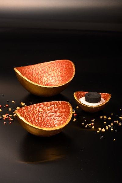 Kadzielnica złota, ozdobna dekoracyjna 13 cm