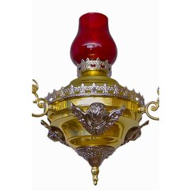 Lampa wieczna, elektryczna - wys. 90 cm, szer. 41 cm (S11)