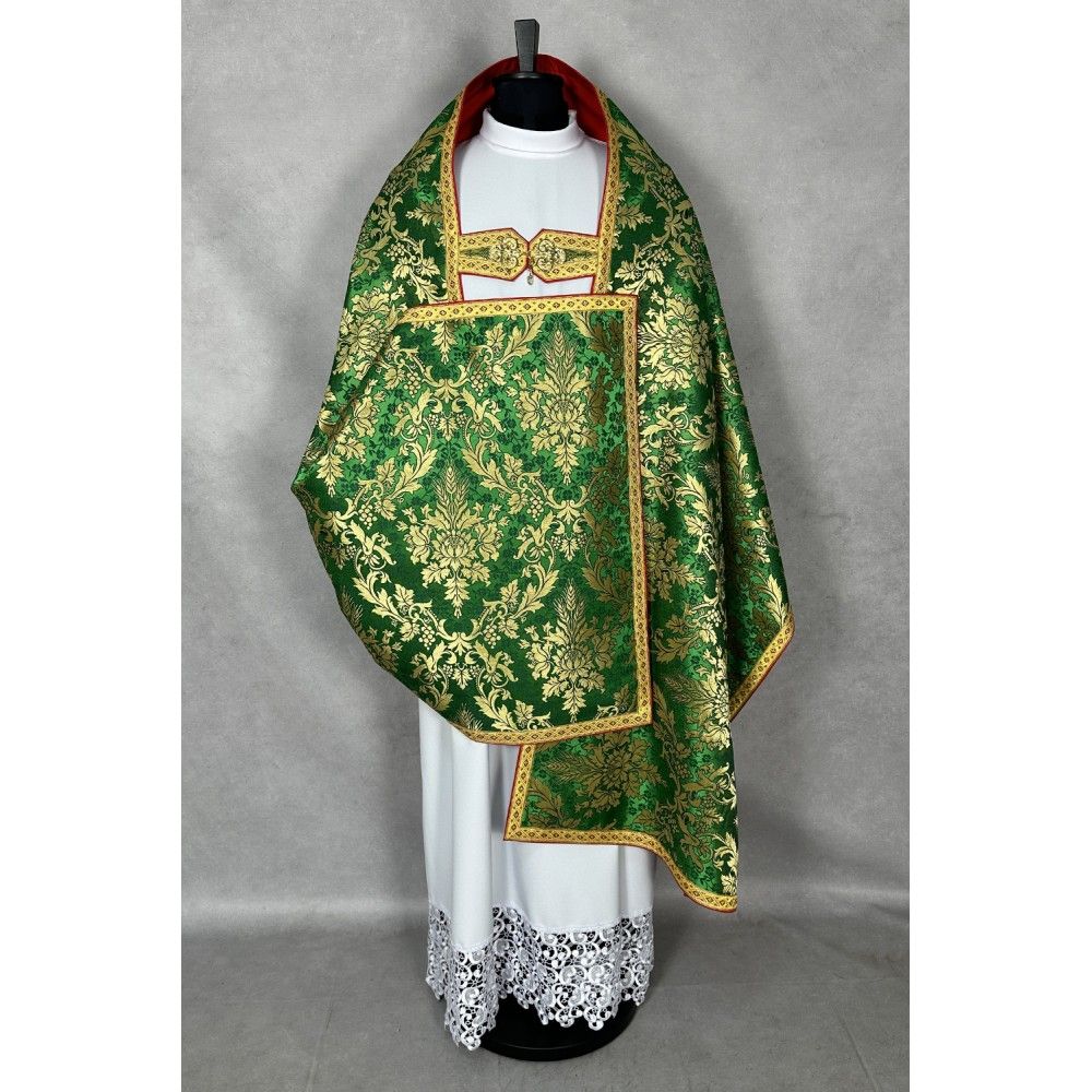 Zestaw kapa + welon liturgiczny (12K) - zdjęcie 5 - Zestaw kapa + welon liturgiczny (12K)