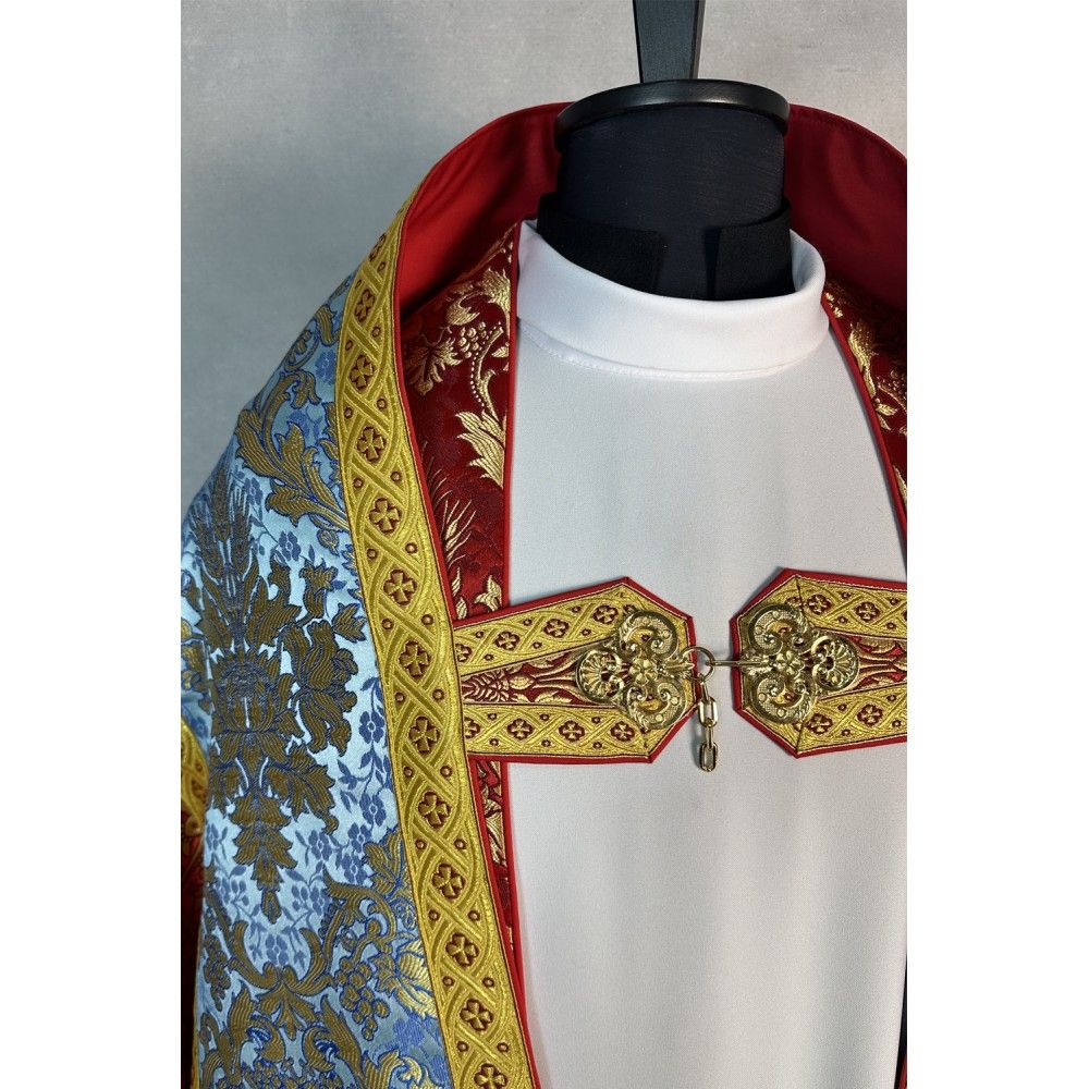 Zestaw kapa rzymska + welon liturgiczny (13K) - zdjęcie 4 - Zestaw kapa rzymska + welon liturgiczny (13K)