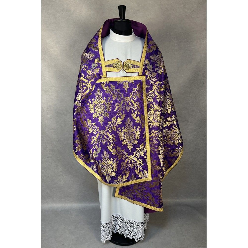 Welon liturgiczny fioletowy (19K) - zdjęcie 3 - Welon liturgiczny fioletowy (19K)