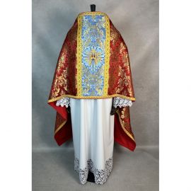 Welon liturgiczny, tkanina żakard (29K) - zdjęcie 3 - Welon liturgiczny, tkanina żakard (29K)