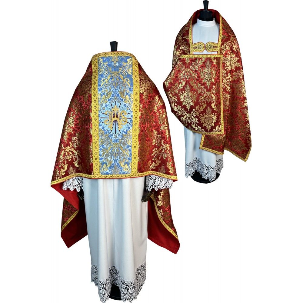 Welon liturgiczny, tkanina żakard (29K)