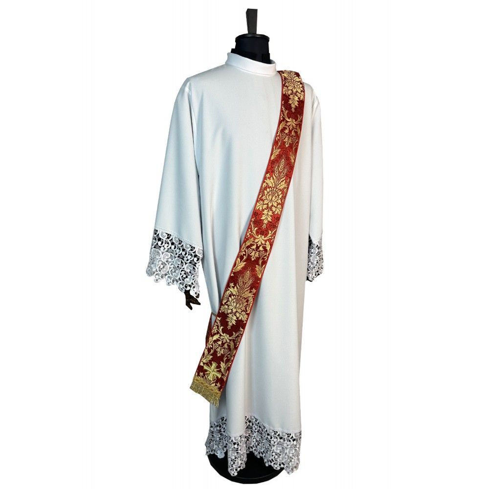 Dalmatyka semi-gotycka ze stułą diakońską i manipularzem (36K) - zdjęcie 3 - Dalmatyka semi-gotycka ze stułą diakońską i manipularzem (36K)