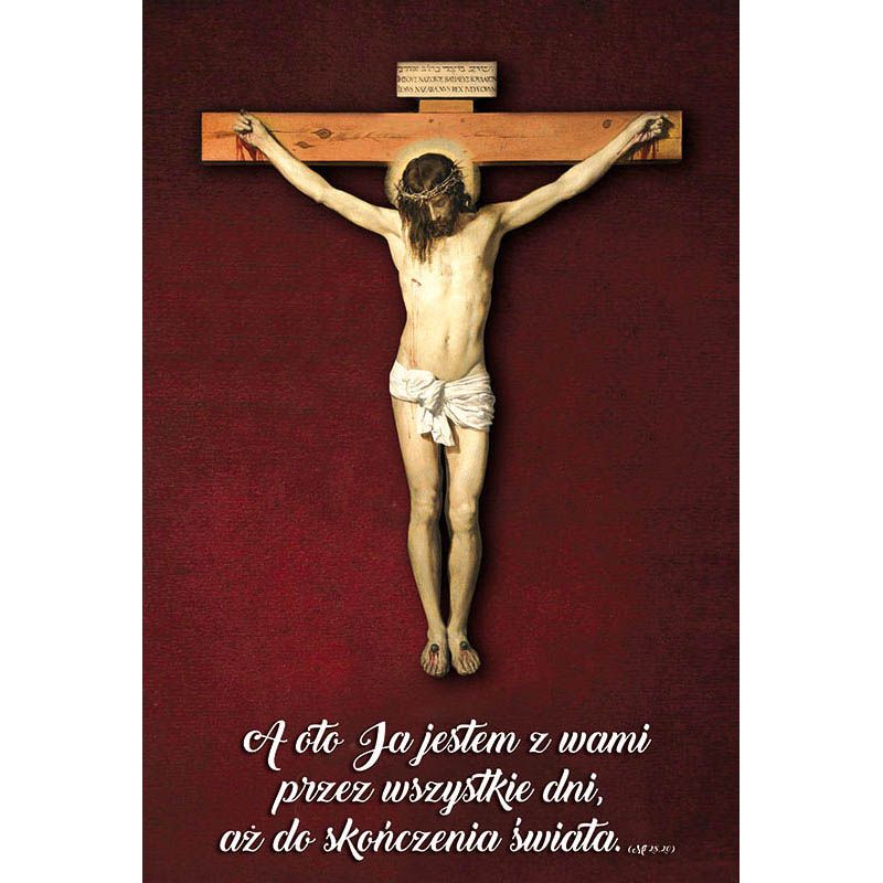 Plakat Wielkanocny - Oto ja jestem