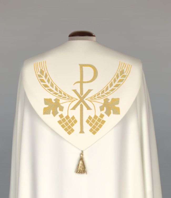 Kapa haftowana, ecru (95) - zdjęcie 2 - Kapa haftowana, ecru (95)