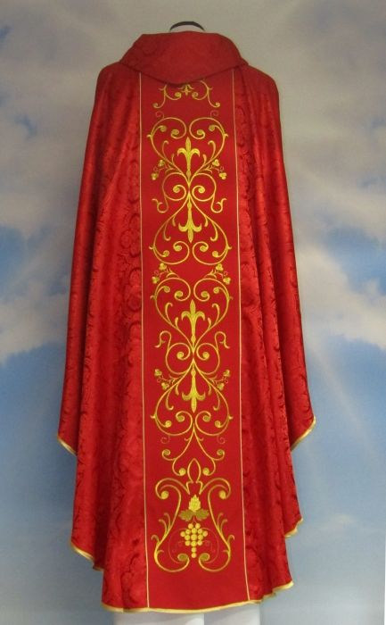 Ornat z wizerunkiem Św. Wawrzyniec - zdjęcie 4 - Ornat z wizerunkiem Św. Wawrzyniec