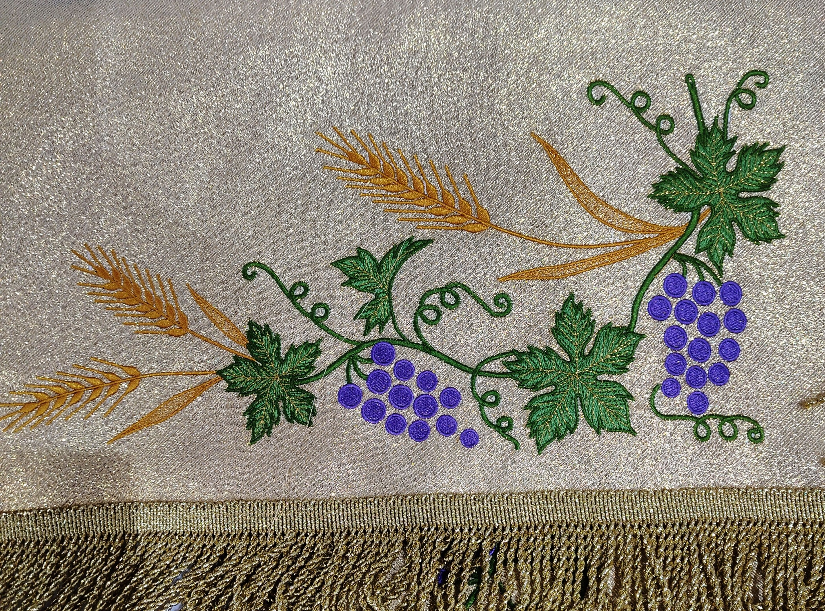 Baldachim złoty 110x140 z usztywnieniem (4) - zdjęcie 6 - Baldachim złoty 110x140 z usztywnieniem (4)