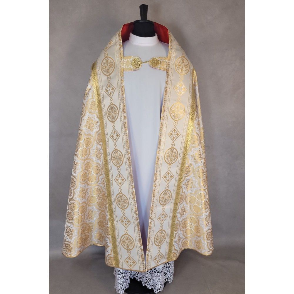 Kapa haftowana wzór rzymski (83) - zdjęcie 2 - Kapa haftowana wzór rzymski (83)