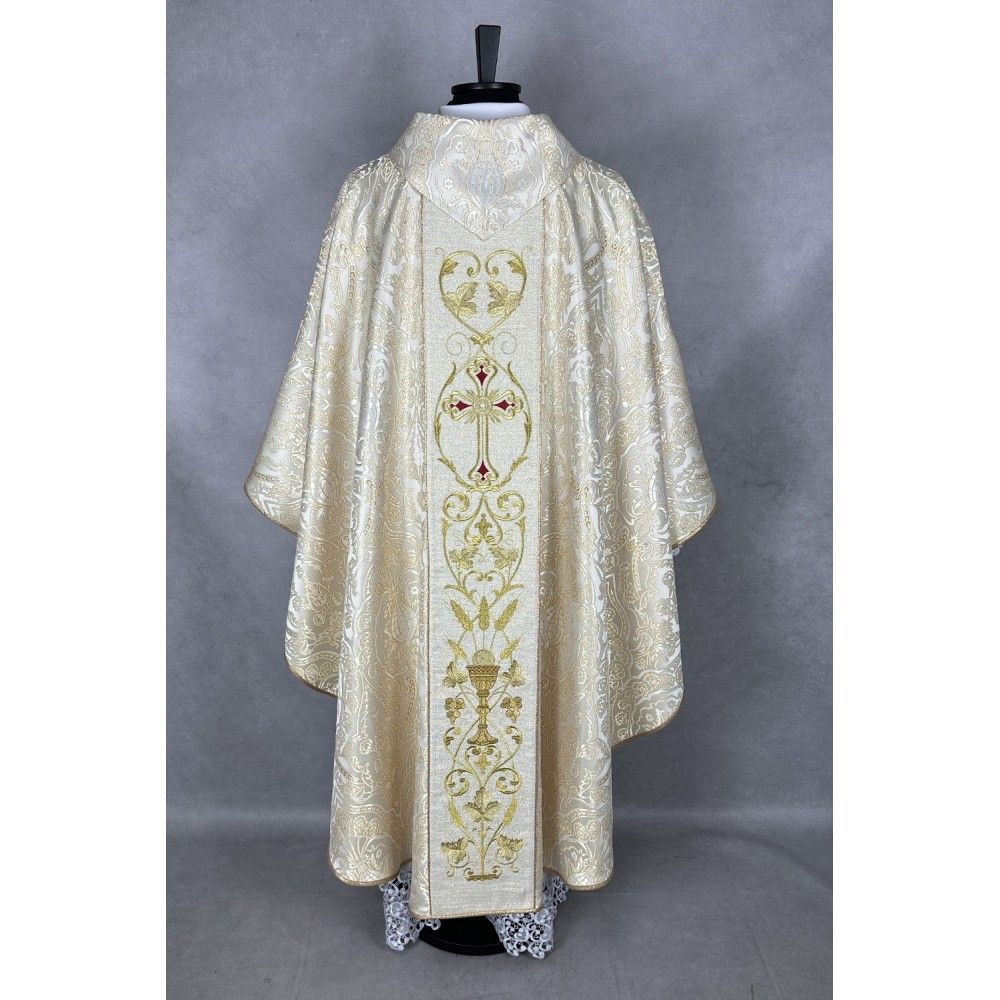 Ornat gotycki, haftowany Jezus zmartwychwstały (13K) - zdjęcie 5 - Ornat gotycki, haftowany Jezus zmartwychwstały (13K)