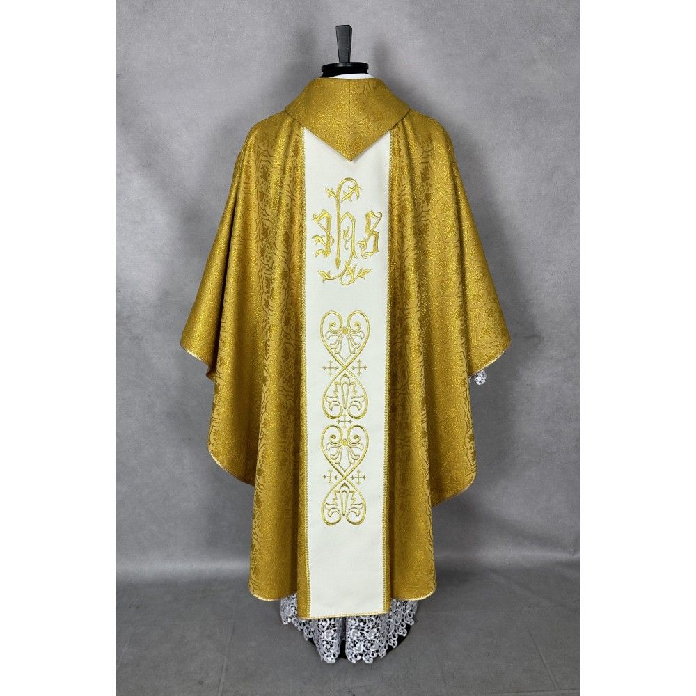 Ornat gotycki haftowany Wincenty A. Paulo (21K) - zdjęcie 5 - Ornat gotycki haftowany Wincenty A. Paulo (21K)