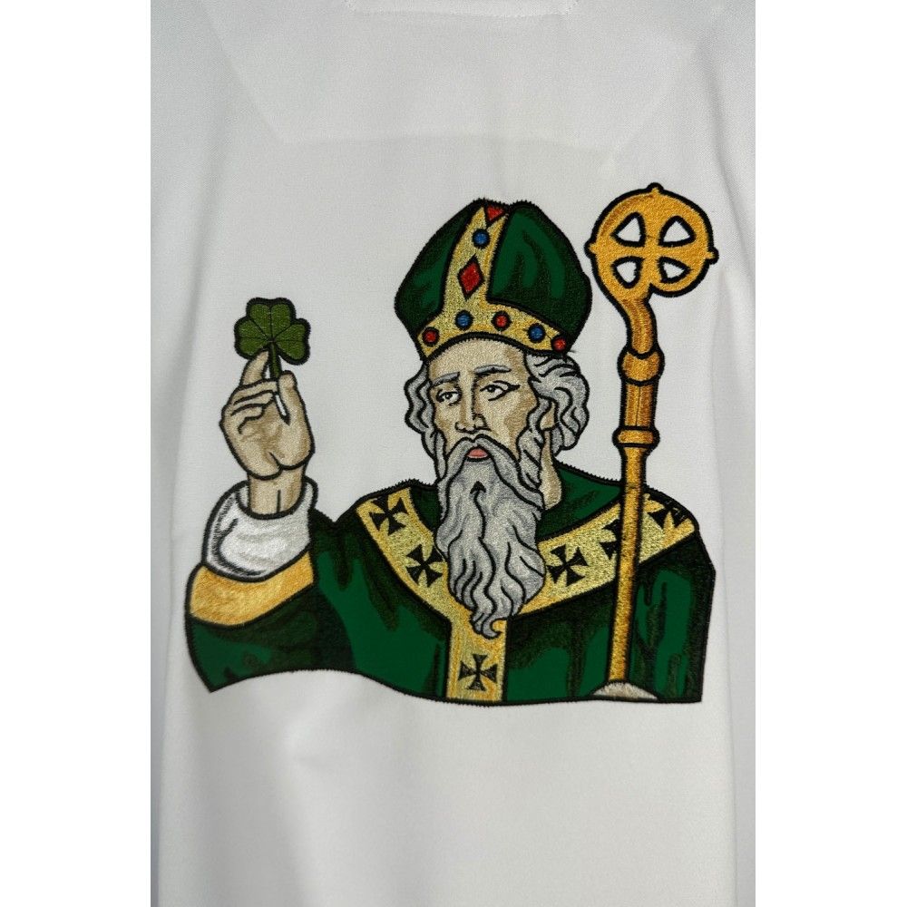 Ornat gotycki haftowany Św. Patryk - zdjęcie 4 - Ornat gotycki haftowany Św. Patryk