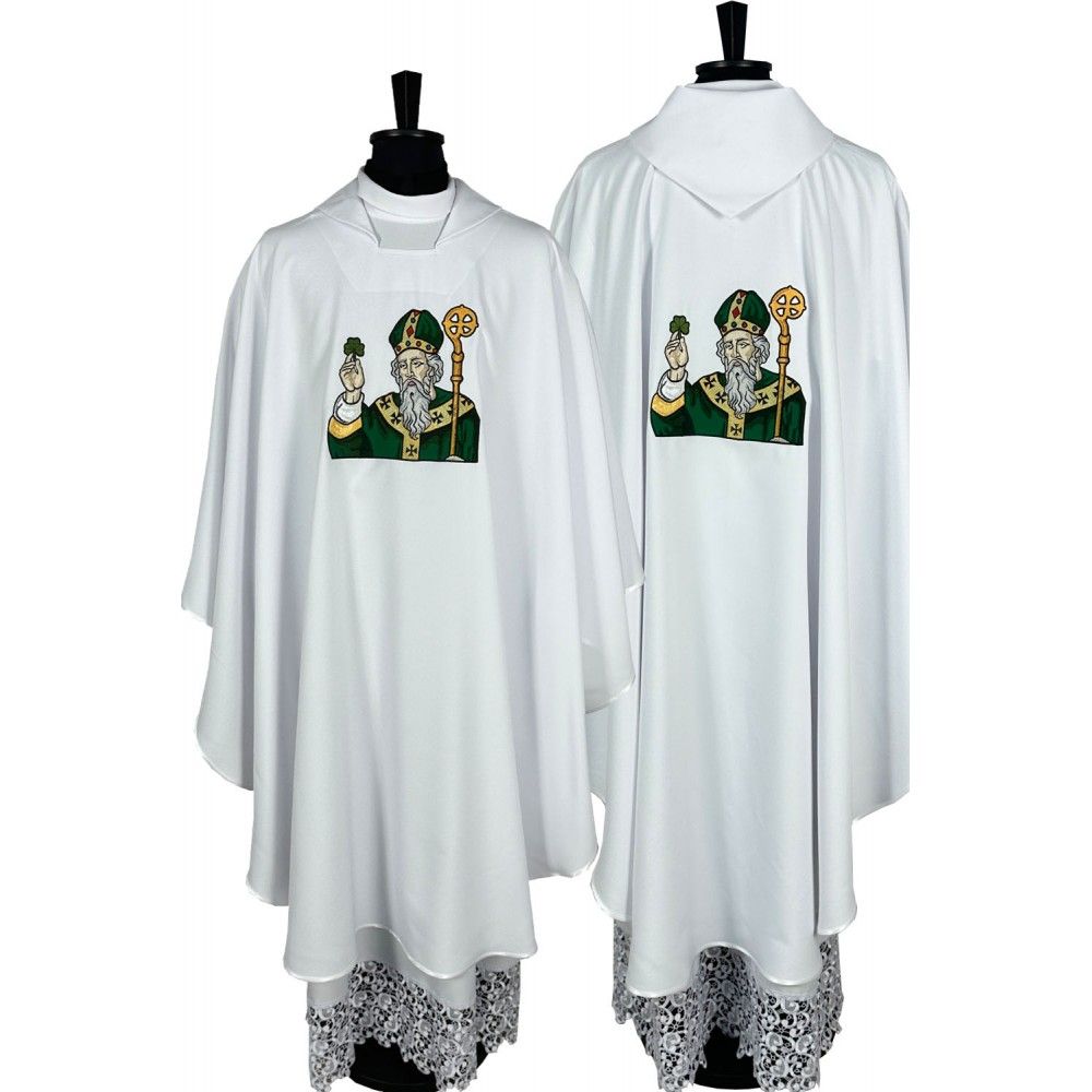 Ornat gotycki haftowany Św. Patryk