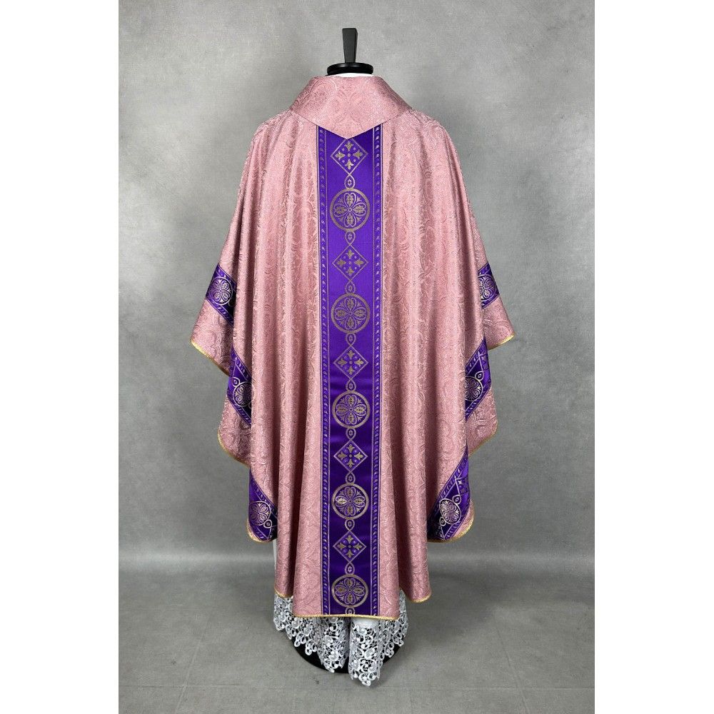 Ornat gotycki fioletowo - różowy (26K) - zdjęcie 3 - Ornat gotycki fioletowo - różowy (26K)
