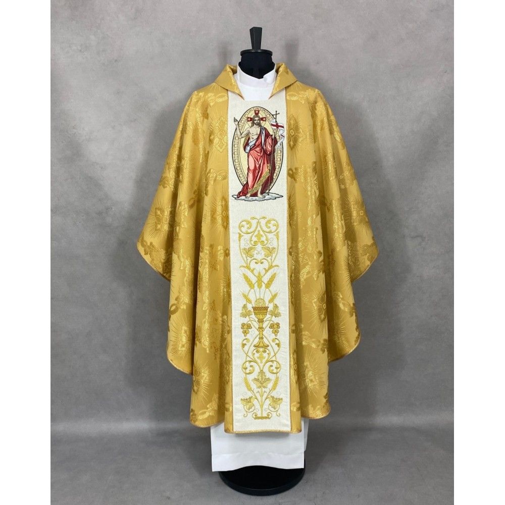 Ornat Gotycki wielkanocny Chrystus zmartwychwstały (64K) - zdjęcie 5 - Ornat Gotycki wielkanocny Chrystus zmartwychwstały (64K)