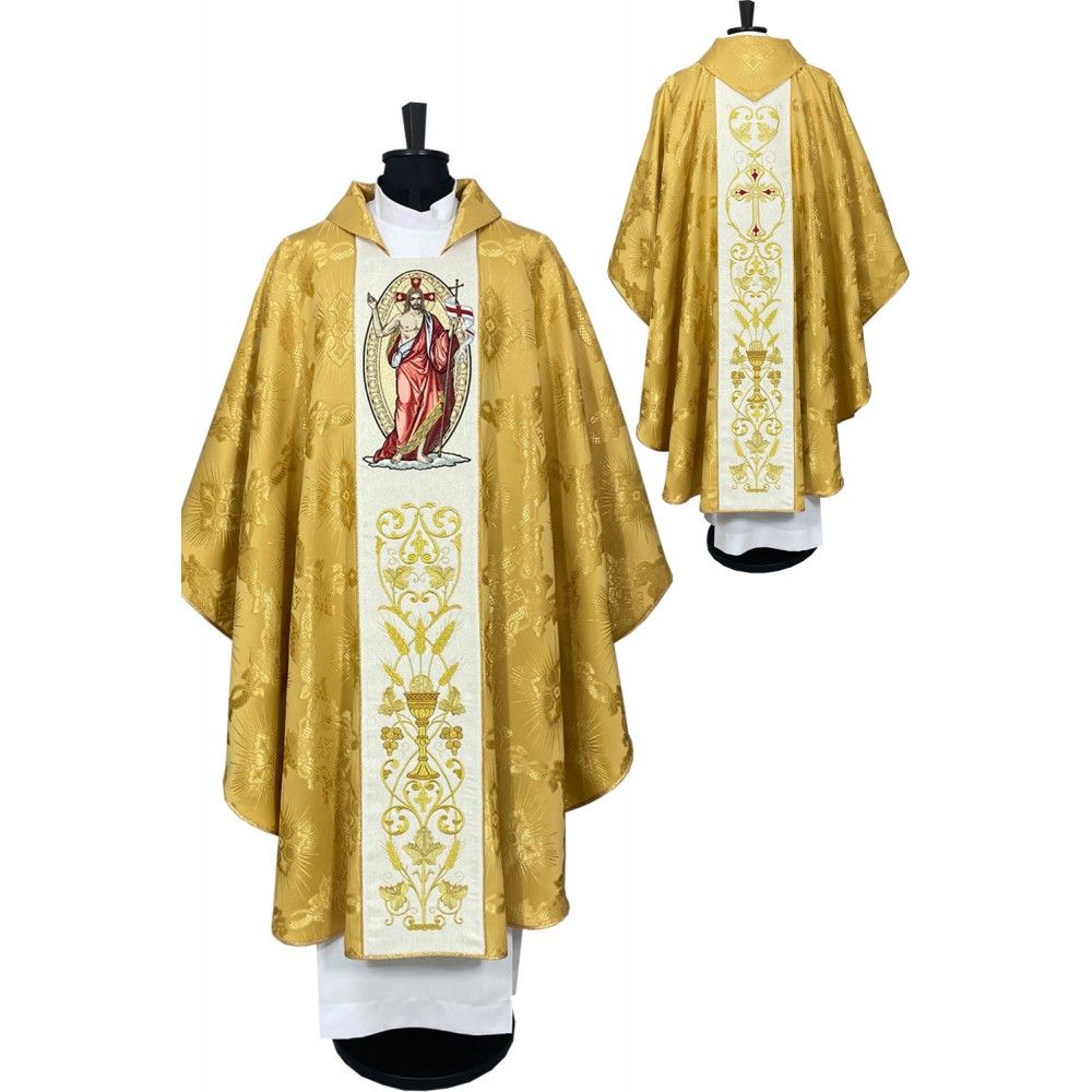 Ornat Gotycki wielkanocny Chrystus zmartwychwstały (64K)