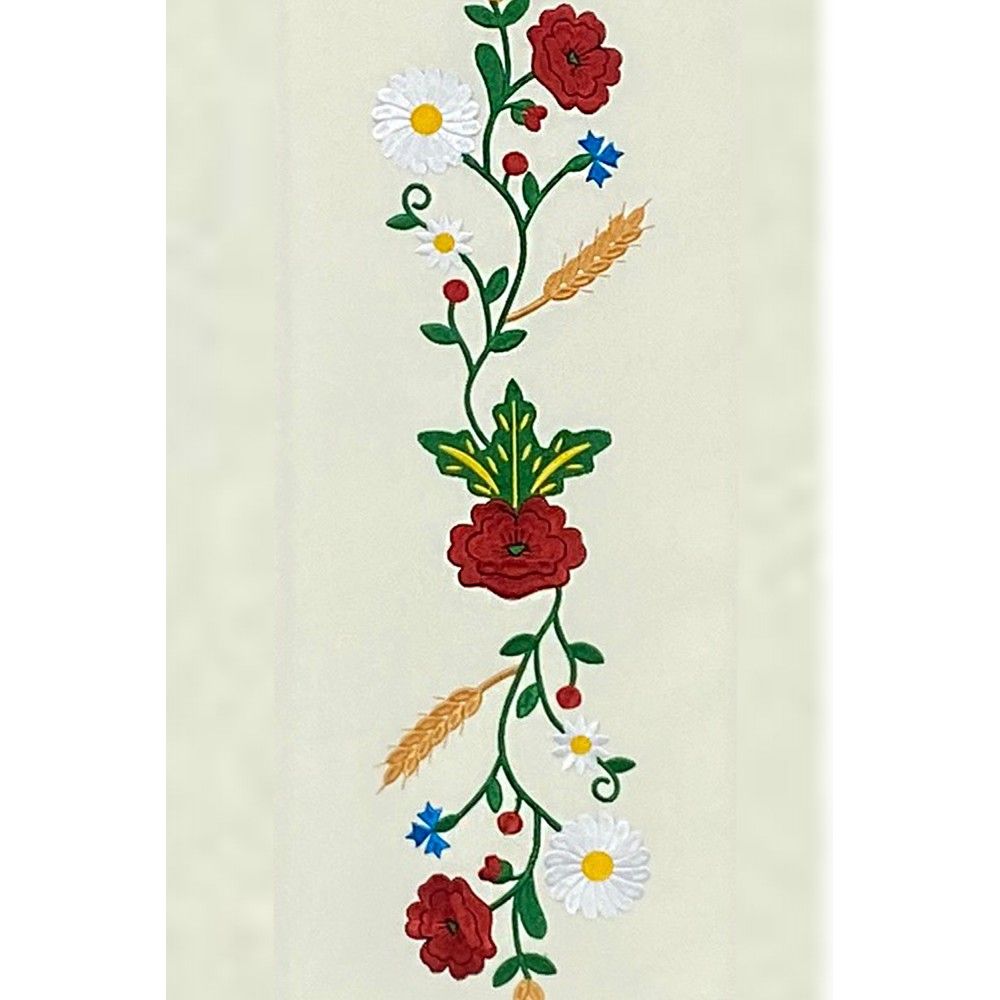 Ornat gotycki haftowany - Haft Kociewski (66K) - zdjęcie 4 - Ornat gotycki haftowany - Haft Kociewski (66K)