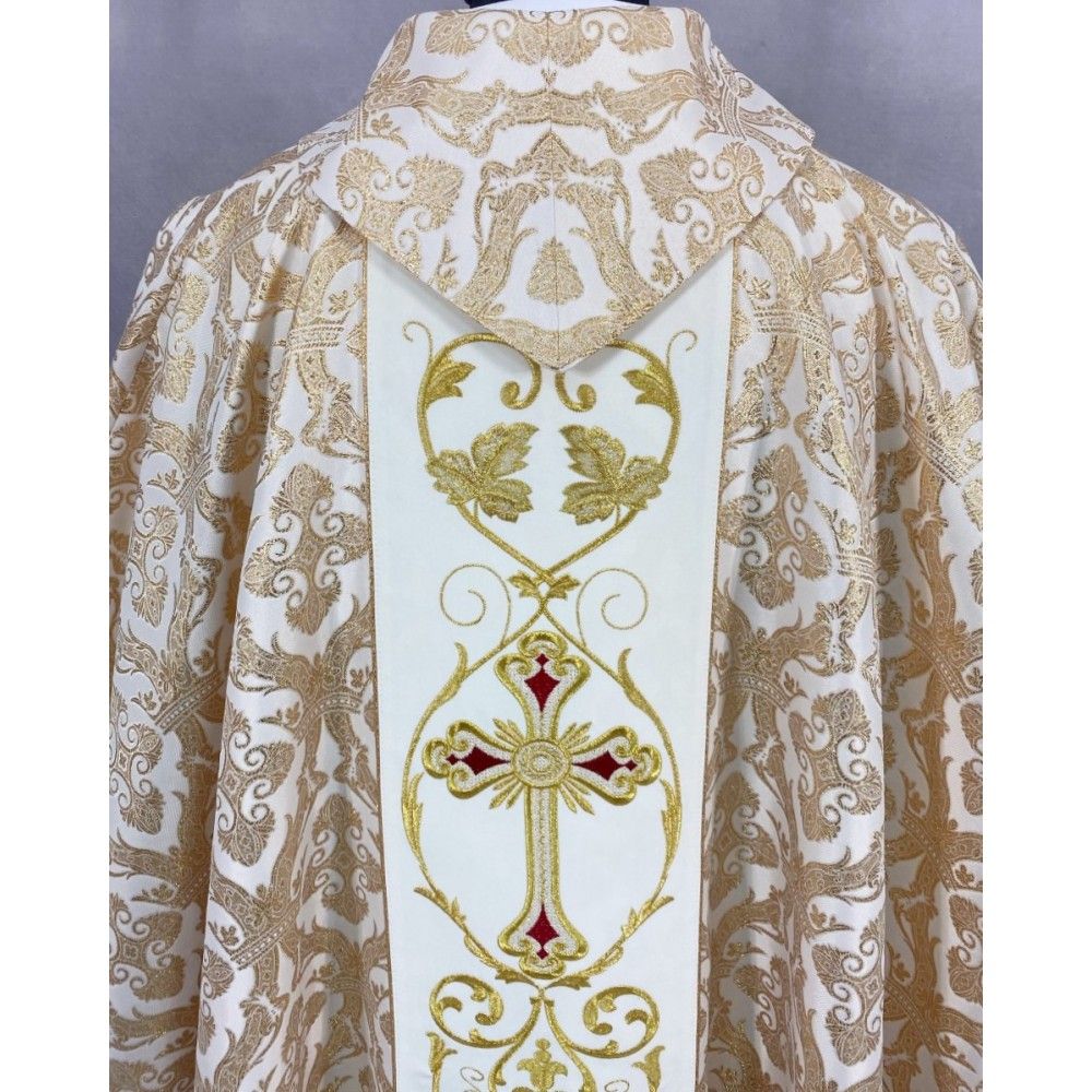 Ornat gotycki, haftowany Jan Chrzciciel (84K) - zdjęcie 7 - Ornat gotycki, haftowany Jan Chrzciciel (84K)