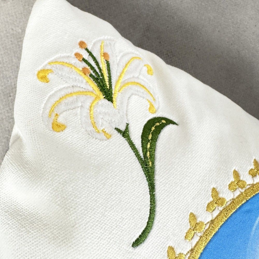 Poduszka procesyjna Serce Matki Bożej - nadruk (2K) - zdjęcie 2 - Poduszka procesyjna Serce Matki Bożej - nadruk (2K)