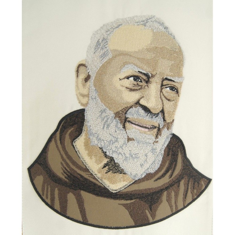 Ornat haftowany św. Ojciec Pio - zdjęcie 3 - Ornat haftowany św. Ojciec Pio